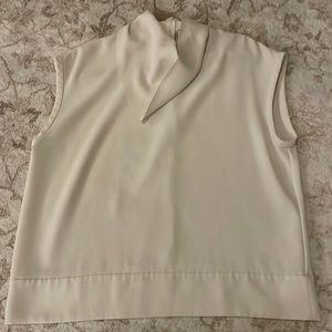 IRO oversized, shawl collared top